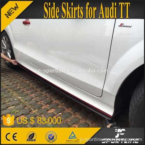 Carbon Fiber TT Side Skirts for Audi TT 2008-2014
